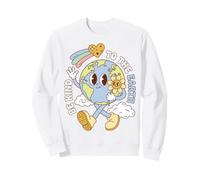 Earth Day Be Kind to The Earth Environmental Message Sweatshirt