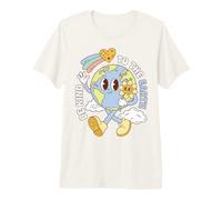 Earth Day Be Kind to The Earth Environmental Message T-Shirt Haut de Gamme