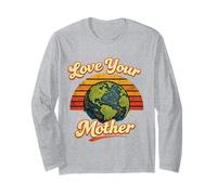 Earth Day Planet Lover - Eco Nature Conservation Love Mother Manche Longue