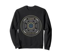Earth Defense Force Sci FI Space Patrol Emblème Sweatshirt