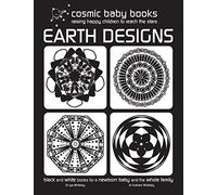 EARTH DESIGNS: Black and White Book for a Newborn Baby and the Whole Family: Black and White Book for a Newborn Baby and the Whole Family