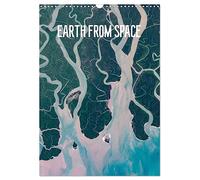 Earth from Space (Wall Calendar 2026 DIN A3 portrait), CALVENDO 12 Month Wall Calendar: Beautiful satellite images from our planet