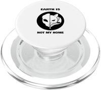Earth is Not My Home (Motif Chat Extraterrestre Amusant) PopSockets PopGrip pour MagSafe