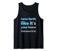 Earth is Your Mom Love Eco Go Green - Eco Warrior Statement Débardeur