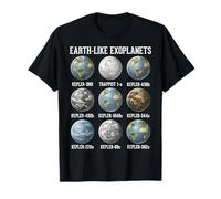 Earth Like Exoplanets Space Science Exploration T-Shirt