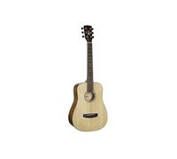 Cort Guitare acoustique Earth Mini 3/4 Série Earth Naturel pores ouverts (+ housse)