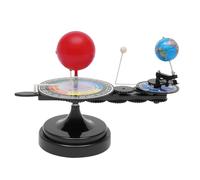 Earth Model | Moon Orbit Model Kit | Solar System Planetary Model | Solar System with Rotating Mechanism | Astronomy Educational Kit with Stable Base | Solar System for Kids & Students Planet Model