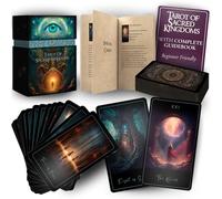 Earth Moon Magick Tarot - Jeu de Tarot 78 Cartes avec Guide - Cartes Oracle pour Résonance Spirituelle sur Papier Recyclé