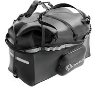 Earth Pak Rover Sac de Sport étanche pour Hommes - Poche popout 8x8, Sac de Voyage Robuste et résistant à l'eau en TPU 1680D avec Sangles Amovibles et 4 poignées, Grand Sac de Voyage (Noir, 160L)