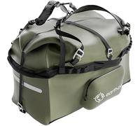 Earth Pak Rover Sac de sport étanche pour hommes - Poche popout 8x8, sac de voyage robuste et résistant à l'eau en TPU 1680D avec sangles amovibles et 4 poignées, grand sac de voyage (Vert forêt, 70L)