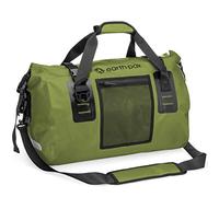Earth Pak Sac de Sport imperméable - Parfait pour Tout Type de Voyage, léger, Grand Espace de Rangement, Sangles et poignées durables, matériau Robuste pour Garder Votre équipement en sécurité, Vert,