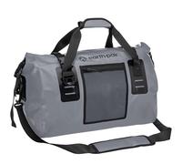 Earth Pak Sac de Sport imperméable - Parfait pour Tout Type de Voyage, léger, Grand Espace de Rangement, Sangles et poignées durables, matériau Robuste pour Garder Votre équipement en sécurité, Gris,