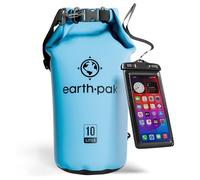 Earth Pak Sac étanche - Dry Bag Sack avec Sangle réglable pour Garder Le matériel au Sec Pendant Le Kayak, Le Rafting, la Navigation de Plaisance, la randonnée, Le Camping, et la pêche