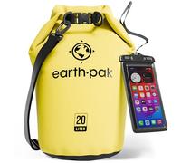 Earth Pak Sac étanche - Dry Bag Sack avec Sangle réglable pour Garder Le matériel au Sec Pendant Le Kayak, Le Rafting, la Navigation de Plaisance, la randonnée, Le Camping, et la pêche