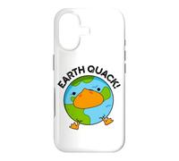 Earth Quack Jeu de Mots drôle tremblement de Terre Coque pour iPhone 17
