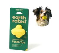 Earth Rated Balle pour Chiens et Chiots, Jouet interactif pour Lancer et rapporter, adapté aux Petites, Moyennes et Grandes Races, Disponible en Plusieurs Tailles, en Caoutchouc Naturel, Moyenne