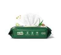 Earth Rated Lingettes hypoallergéniques pour Chiens, nettoyantes et Anti-odeurs, pour Pattes, Corps et arrière-Train, parfaites pour Chiots et Chiens Adultes, sans Parfum, 100 lingettes