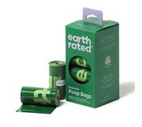 Earth Rated Sacs à crottes pour chiens, sacs étanches et extra épais, recharges en rouleaux, parfum lavande, 120 sacs