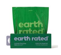 Earth Rated – Sacs à déjections canines – Parfum lavande – 300 sacs