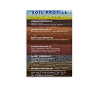Earth Science Soil Profile Poster Horizon Chart