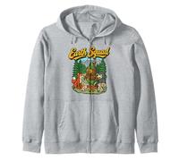 Earth Squad! Retro Woodsy Owl Give a Hoot Forest Friends 70s Sweat à Capuche