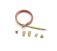 Earth Star ESTH-007-010 Thermocouple, pour élément chauffant extérieur, filetage de tête M60.75, avec écrous de raccordement M8 x 1, M9 x 1