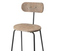 Earth Stool Tabouret de bar avec dossier Mater - 5704794060688