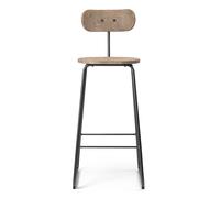Earth Stool Tabouret de bar avec dossier Mater Waste clair H 104 cm - 5704794060671
