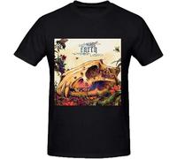 Earth The Bees Made Honey in The Lions Skull Men Graphic Tee Shirts Manches Courtes(XX-Large)