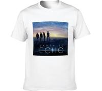 Earth to Echo T-Shirt Graphic Unisex Basic Men Short Sleeve Women Cotton Casual T-Shirt White Tee Shirt(Large)