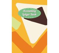 Earth Tones Color Cover: Accounting Ledger Book for Tracking Income & Expense, come with undated calendar, helps you log your money clearly and consistently, Size 6”x9”, 120 Pages.