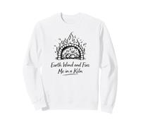 Earth Wind and Fire Funny Pottery Wheel Ceramics Sweatshirt