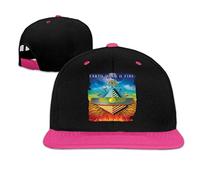Earth Wind & Fire-Greatest Hits Music Band Logo Hip Hop Band Baseball Cap White Adjustable Plain Hat