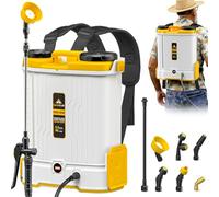 EarthCraft - Pulvérisateur à dos de 16 litres pour batterie Dewalt