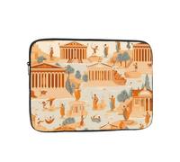 Earthen Wall Wallals Sac pour ordinateur portable de 13" à motif mural - Parfait pour les affaires, les voyages, l'école, le bureau, poche intérieure antichoc pour ordinateur portable