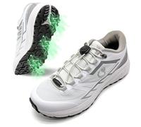 earthinglife Chaussures de course de trail pour homme, connectez à la terre pour la guérison naturelle, chaussures de randonnée imperméables, semelle extérieure en caoutchouc antidérapant pour la