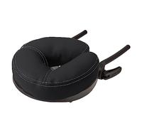 EARTHLITE Berceau de table de massage CARESS - Plate-forme de massage innovante à ajustement automatique avec oreiller luxueux pour le visage en strates - noir