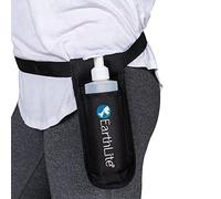 EARTHLITE Kit simple porte-flacon - Incl. flacon et porte-flacon simple ajustable très résistant pour huile ou lotion de massage (227 g)