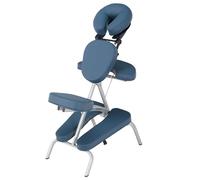 EARTHLITE Vortex Kit portable chaise de massage - Portable, compact, solide et léger (7 kg) incl. étui de rangement portable, coussin et sangle pour le sternum
