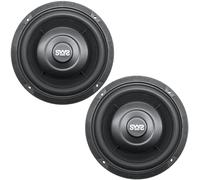 EARTHQUAKE Sound SWS-6 Lot de 2 caissons de Basses 16,5 cm, 4 ohms