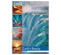 Earth's Beauty (Tischkalender 2026 DIN A5 hoch), CALVENDO Monatskalender: Dieser Kalender zeigt die schönsten Naturwunder der Erde: von majestätischen ... geheimnisvollen Wäldern und endlosen Wüsten.