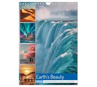 Earth's Beauty (Wandkalender 2026 DIN A4 hoch), CALVENDO Monatskalender: Dieser Kalender zeigt die schönsten Naturwunder der Erde: von majestätischen ... geheimnisvollen Wäldern und endlosen Wüsten.