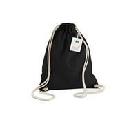 Earthware - Sac avec cordon de serrage (13 litres) (Taille unique) (Noir) - UTBC3351