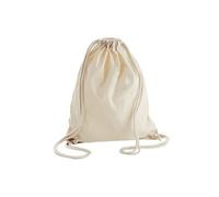 Earthware - Sac avec cordon de serrage (13 litres) (Taille unique) (Rouge) - UTBC3351