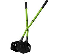 Earthwise Gator Grabber 50002 Outil de Nettoyage télescopique pour Feuilles Vert/Noir