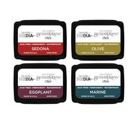 Earthy BetterPress Lot de mini cartouches d'encre par Dina Wakley