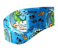 Earvolution Ear Band-It Ultra Premium Bandeau de natation - Inventé par un médecin des oreilles, du nez et de la gorge - Néoprène antidérapant pour garder l'eau à l'extérieur, maintient les bouchons