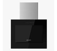 EAS ELECTRIC SMART TECHNOLOGY | EMRH608VRT-N | Hotte aspirante | Hotte murale | Inclinée | Largeur 60 cm | Verre noir | Tactile | 4 niveaux | Capacité de 800 m3/h