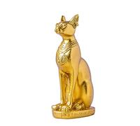 EASCHEER Statue de la déesse Chat égyptienne Bastet, décoration égyptienne, 10,7 cm, doré