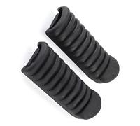 EASDTG Moto Arrière Pédale Compatible avec Ninja400 2011-2017 pour Z1000 2003-2009 pour Versys650 2010-2022 Repose-Pieds Avant Gauche Et Droit Pédales en Caoutchouc pour Moto